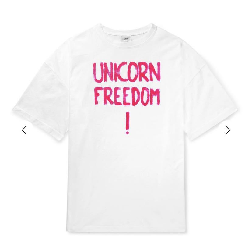 2023年最新】ヤフオク! -「ヴェトモン vetements tシャツ」の中古品