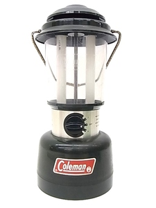 e10442　Coleman　コールマン　蛍光灯ランタン　電池式ランタン　グリーン　5344-700　ジャンク品
