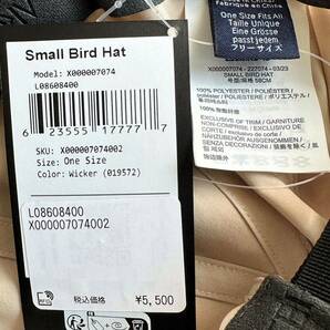 【新品 国内正規】ARC'TERYX Small Bird Hat Wicker One Sizeアークテリクス スモール バード ハット キャップ ベージュ 帽子 登山の画像4