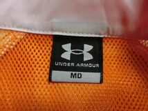 ★超美品★ UNDER ARMOUR アンダーアーマー 半袖ハーフジップウインドジャケット（MD）_画像5