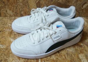 良品 PUMA BMW M Motorsport Court Legend US9.5 27.5cm　306525-02 プーマ　