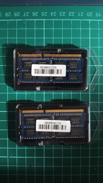 ノートPC用メモリー kingston 4GBx2 DDR3