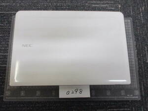 　a298　　NEC LaVie LS550/J　HDD,メモリ　レス　　ノートPC　動作確認していない為、ジャンク扱いでお願いします。　