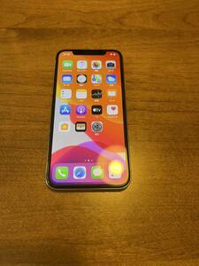 iPhone X Silver 256GB SIMフリー 極上美品