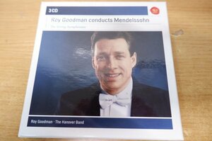 わ6-092＜CD/3枚組/完全生産限定盤＞「Mendelssohn: String Symphonies No.1-No.13」グッドマン/ハノーヴァー・バンド