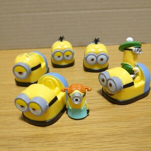 minions minion minicar figure set ボブ bob フィギュア マスコット セット ミニカー toy ミニオンズ ミニオン コレクション 置物 飾り