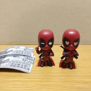 marvel DEADPOOL フィギュア セット マーベル デッドプール ガチャ ディズニー Disney 俺ちゃん 置物 グッズ コレクション マスコット 飾り