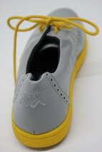 Kappa ゴルフシューズ 25cm KG415FW02 靴 ゴルフ スパイク グレー イエロー カッパ ゴルフ 男女兼用 R2204-005_画像4