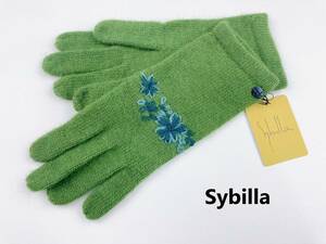 即決★シビラ Sybilla 花刺繍手袋 №T2-27 新品