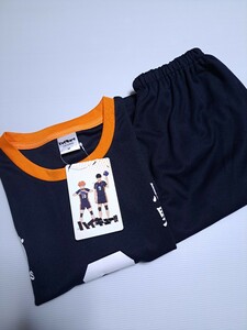 新品未使用 M ハイキュー　烏野 影山飛雄 ９番なりきり 半袖Tシャツハーフパンツ　パジャマ ルームウェア 即決送料無料 限定コスプレZら