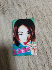  Nagai Mariko telephone card 1996 telephone card telephone card 