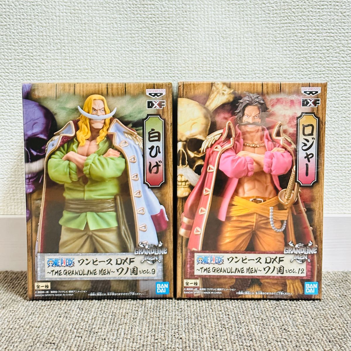 5個セット】 ONEPIECE MEGAワールドコレクタブルフィギュア 白ひげ