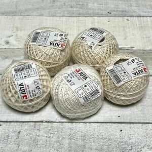  Czech flax string white 5 piece set inspection ) higashi . Northern Europe wrapping ribbon rough .a import miscellaneous goods stationery flax cord 