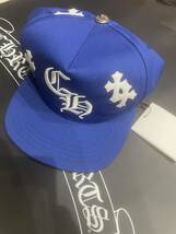 国内正規品　希少CHROME HEARTS クロムハーツ CROSS PATCH BASEBALL CAP トラッカー キャップ CH クロスパッチ ベースボールキャップ 新品_画像1