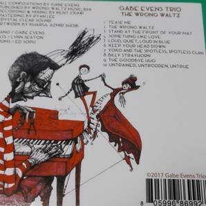 D 【輸入盤】 GABE EVENS TRIO / THE WRONG WALTZ 紙ジャケット 中古 送料4枚まで185円の画像2