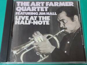 D 【輸入盤】 アート・ファーマー The Art Farmer Quartet Featuring Jim Hall / Live At The Half-Note 中古 送料4枚まで185円