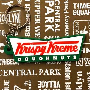 ラバーキーリング Krispy Kreame クリスピー・クリーム ドーナツ キーホルダー アメリカン雑貨 カギ アクセサリー小物 かわいい 人気