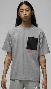 新品/未使用【ナイキNIKE PSGジョーダン×パリサンジェルマンJORDAN ポケット付TシャツXL】ジョーダンブランドLLユニフォーム半袖