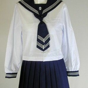 レプリカ　白百合学園女子高校　夏セーラー服セット（本格的）200cm超大きいサイズ　　セーラー服