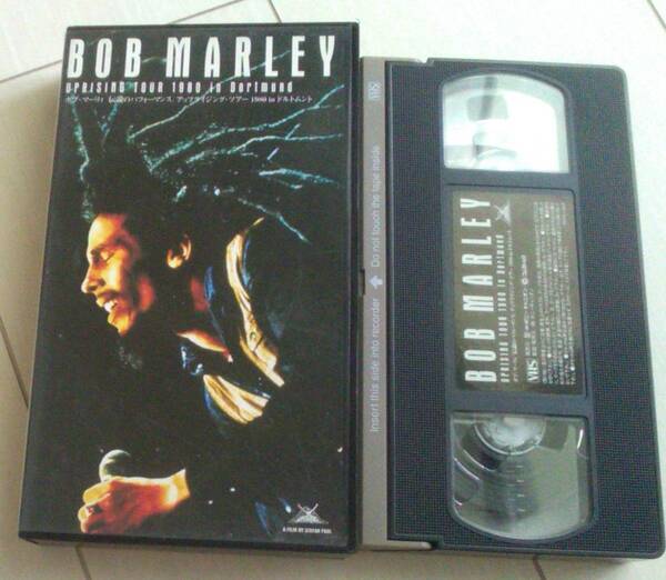 匿名発送・追跡番号あり VHS ボブ・マーリー Bob Marley 伝説のパフォーマンス アップライジング・ツアー・1980・イン・ドルトムント