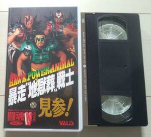 【匿名発送・追跡番号あり】 闘魂Vスペシャル VOL.33 暴走地獄葬戦士見参 VHS 新日本プロレス