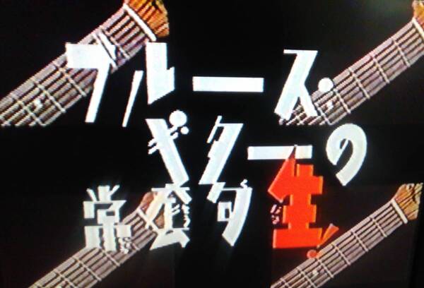 【匿名発送・追跡番号あり】 ケースなし ブルースギターの常套句 生 VHS