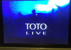 [ anonymity shipping * pursuit number equipped ] TOTO LIVE VHS