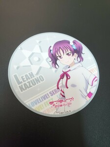 ラブライブ!サンシャイン!! 鹿角理亞 コースター セガコラボカフェ限定 Seint Snow セイントスノー ラブライブ 鹿角理亜