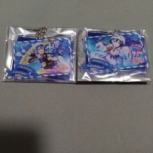 ラブライブ アクキー μ's 園田海未 ダブルイラストアクリルキーホルダー プレミアムショップ Premium Shop スクスタ アクリルキーリング