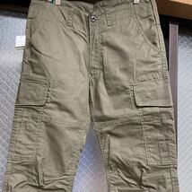 G CARGO PANTS MILITARY STRETCH ミリタリー　ストレッチ　Mサイズ　未使用　リップストップ　カーゴパンツ　カーキ　メンズ　ストレッチ_画像7