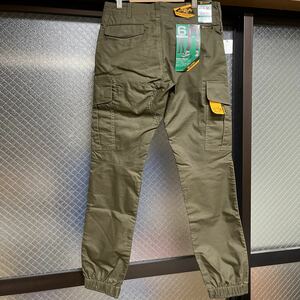 G CARGO PANTS MILITARY STRETCH ミリタリー　ストレッチ　Mサイズ　未使用　リップストップ　カーゴパンツ　カーキ　メンズ　ストレッチ