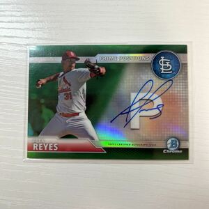 2016 Bowman Chrome Alex Reyes green refractor auto 99枚限定