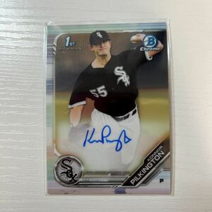 2019 Bowman Chrome Konnor Pilkington auto