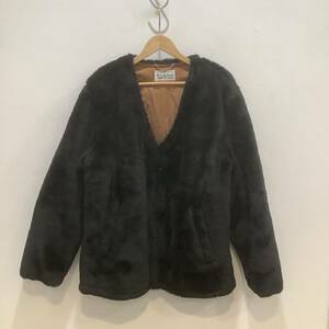 WACKOMARIA ワコマリア fake fur フェイクファー jacket ジャケット BLACK ブラック Lサイズ 627596