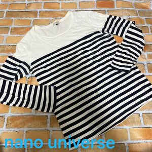 【即購入OK】 Nano universe ロングTシャツ　サイズM