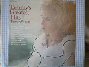 【LP】TAMMY WYNETTE / TAMMY'S GTRATEST HITS　タミー・ウィネット　Billy Sherrill