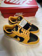 ナイキ DUNK LOW RETRO 27.5cm SNKRS購入 国内正規品 黒黄 US9.5 GOLDENROD_画像5