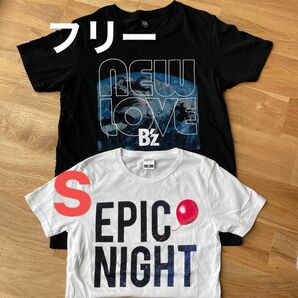 B'z LIVE ツアー　グッズ　NEW LOVE 、EPIC NIGHT Tシャツ 2枚　セット