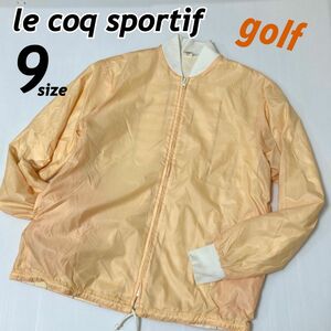 le coq sportif ルコックスポルティフ ゴルフ レディース ジップジャケット 長袖 9 ブルゾン ライトイエロー系