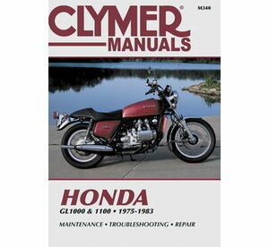 M340 Climber (CLYMER)1975-1983 year Gold Wing model service manual M340