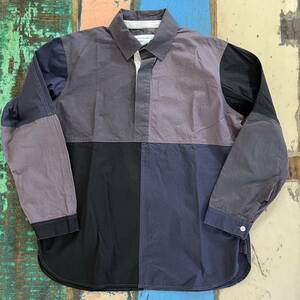 定価27,500円 20AW Mountain Research 4 Panel Shirts マウンテンリサーチ シャツ サイズM