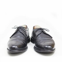 26cm相当　Allen Edmonds Lambert　アレンエドモンズ　ランベルト　Vフロントダービー　外羽根　ドレスシューズ　ブラック　黒　/U8854_画像3