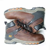 良品　8M　26㎝表記　Timberland PRO　ティンバーランド　ハイパーチャージ　マウンテンブーツ　スチールトゥ　ウォータープルーフU8161_画像5