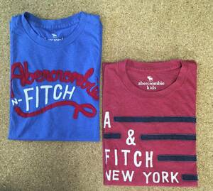 ●Abercrombie Kids● Tシャツ２枚セット／ size：15/16《USED》