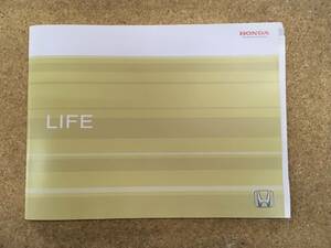 HONDA LIFE life catalog {USED}