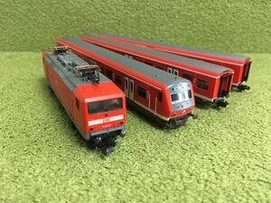 MiniTrix DB Regio S Bahn 4両セット