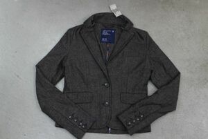 【古着美品LADY'SAMERICANEAGLEOUTFITTERS ジャケット茶色XS/TP】アメリカンイーグルアウトフィッターズJACKET7072