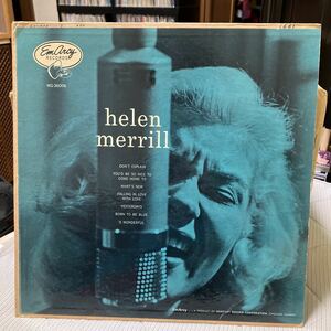 [LP]o Rige * Helen *meliru/ HELEN MERRIL / Helen *meliru/ HELEN MERRIL / US запись / EMARCY MG 36006 MONO