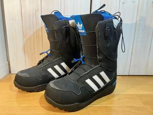 送料込 USED Adidas アディダス 27cm US9 スノーボードブーツ 送料無料