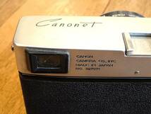 Canon Canonet キャノン キヤノネット　取説書付き　ジャンク_画像5